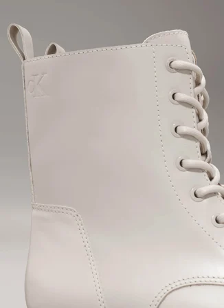 Calvin Klein Deri Bej Kadın Bot YW0YW01535ACF