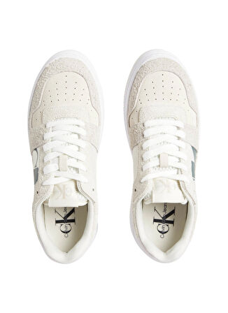 Calvin Klein Krem Kadın Sneaker YW0YW016040GE