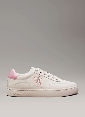 Calvin Klein Bej - Pembe Kadın Sneaker YW0YW015850GH