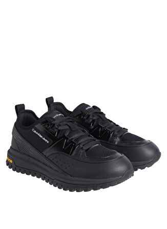 Calvin Klein Siyah Erkek Sneaker VIBRAM TOOTH RUNNER MULTIFUNCT