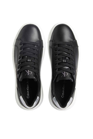 Kadın CHUNKY CUPSOLE Laceup LTH Sneaker Ayakkabı - Siyah  | 41