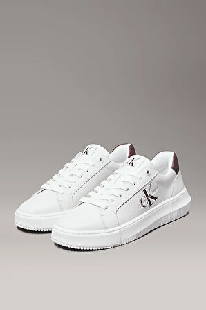 Kadın CHUNKY CUPSOLE Yan Logolu Sneaker Ayakkabı - Beyaz | 37