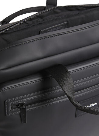 Calvin Klein Siyah Erkek Laptop Çantası CK ESSENTIAL CONV LAPTOP BAG RUB