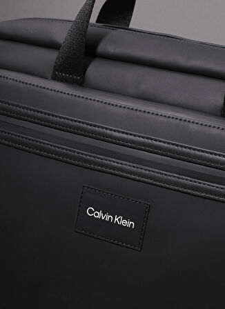 Calvin Klein Siyah Erkek Laptop Çantası CK ESSENTIAL CONV LAPTOP BAG RUB