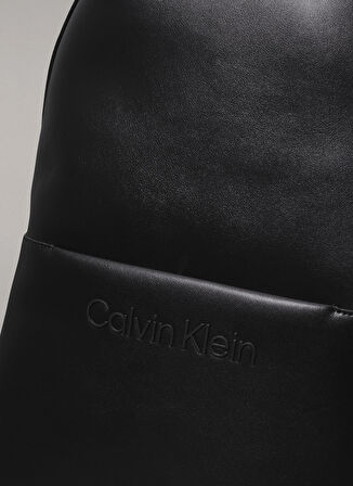 Calvin Klein Siyah 30x43x16 cm Erkek Sırt Çantası CK SET ROUND BP