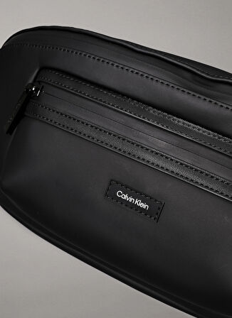 Calvin Klein Siyah Erkek Bel Çantası CK ESSENTIAL WAISTBAG RUBBER