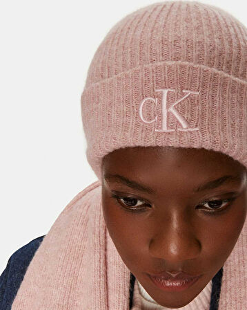 Calvin Klein Thick Embroidery Beanie Headwear Bere