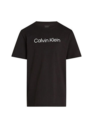 Calvin Klein Baskılı Siyah Erkek Çocuk T-Shirt IU0IU00682BEH