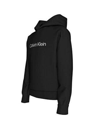 Calvin Klein Baskılı Erkek Siyah Sweatshırt IU0IU00679BEH