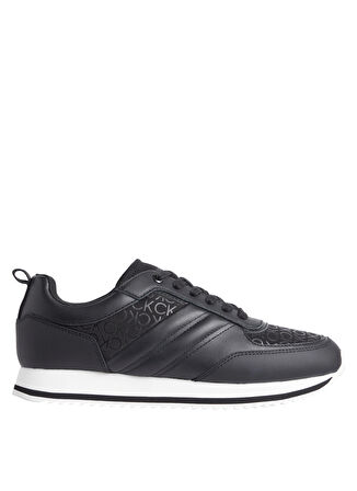 Calvin Klein Siyah Erkek Sneaker LOW TOP LACE UP REPR MONO