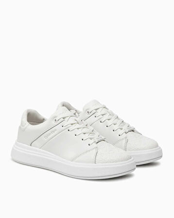 Calvin Klein Cupsole Lace Up Mono Sneakers