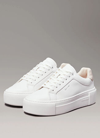 Calvin Klein Beyaz Kadın Sneaker HW0HW022020LI