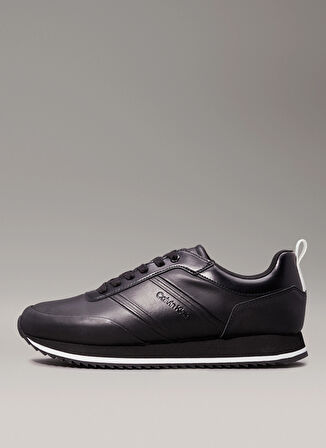 Calvin Klein Siyah Erkek Sneaker LOW TOP LACE UP LTH HF