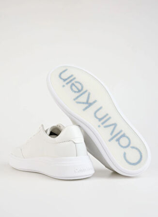 Calvin Klein Beyaz Erkek Sneaker LOW TOP LACE UP HF