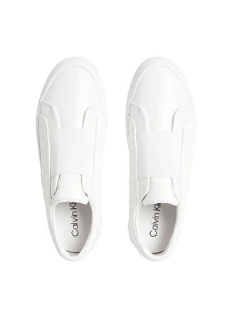 Calvin Klein Beyaz Kadın Sneaker HW0HW02219YBR