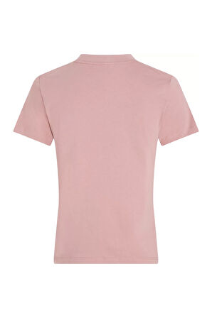 Kadın SS MONOLOGO CREWNECK T-Shirt - Pembe  | M