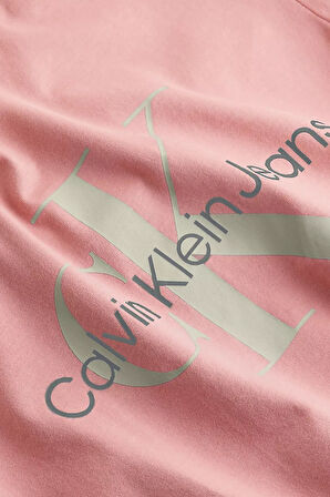 Kadın SS MONOLOGO CREWNECK T-Shirt - Pembe  | M