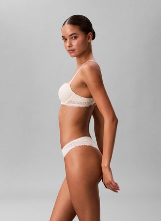 Calvin Klein Fildişi Kadın Brazilian 000QF7829E CK WOMEN