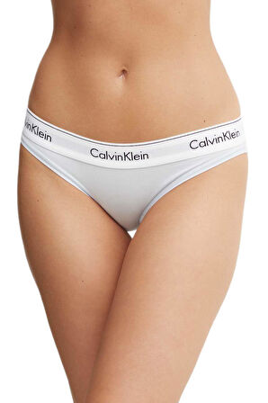 Calvin Klein Kadın Mavi Bikini Külot 0000F3787E