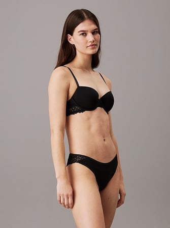 CALVIN KLEIN Kadın Marka Logolu Şık Tasarımlı Günlük Kullanıma Uygun SİYAH Sütyen 000QF7577E UB1