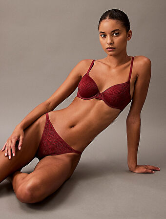 CALVIN KLEIN LIGHTLY LINED DEMI Sütyen