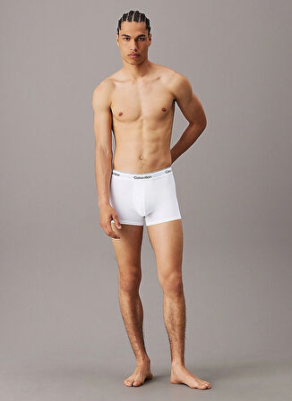 Calvin Klein Beyaz Erkek Boxer 000NB3963A100