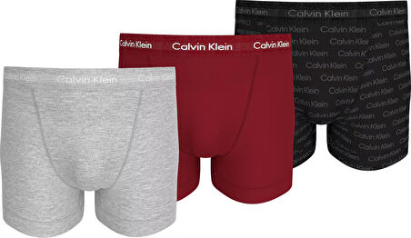 Calvin Klein Erkek Boxer Trunk 3'lü Paket 000NB3056A