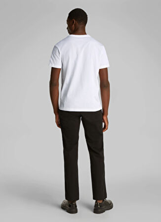 Calvin Klein Jeans Beyaz Erkek T-Shirt J30J3201990K4 2 PACK MONOLOGO