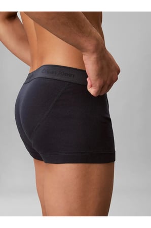TRUNK 3PK, Siyah Erkek Boxer
