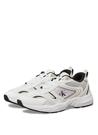 Calvin Klein Beyaz Erkek Sneaker RETRO TENNIS MESH ML