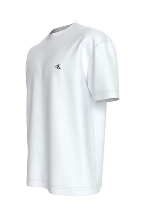 Calvin Klein Erkek Heavy Regular Fit Beyaz T-Shirt