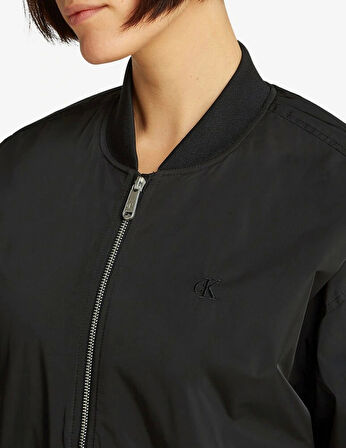 Calvin Klein Jeans Kadın Bomber Siyah Ceket