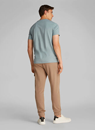 Calvin Klein Jeans Açık Gri Erkek T-Shirt J30J325649PC2 MONOLOGO TEE