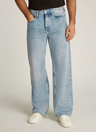 Calvin Klein Jeans Normal Bel Loose Fit Erkek Denim Pantolon J30J3270191AA 90'S LOOSE