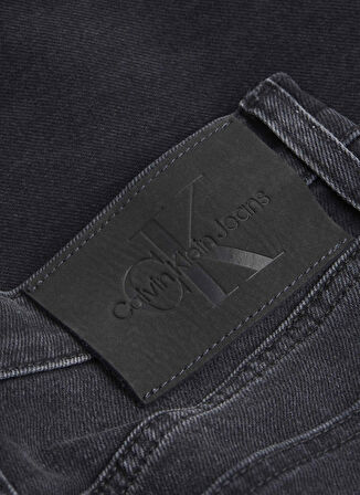 Calvin Klein Jeans Yüksek Bel Straight Paça Antrasit Kadın Denim Pantolon J20J2250131BY