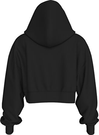 CALVIN KLEIN WOVEN LABEL HOODIE Sweatshirt