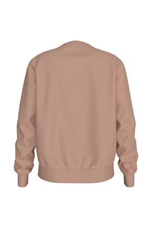 Kadın INSTITUTIONAL Crewneck Sweatshirt - Pudra Pembe | XL