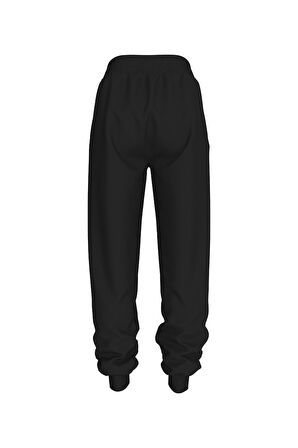 Kadın CK RAISED Kabartma Logolu Jogger Eşofman Altı - Siyah | XL