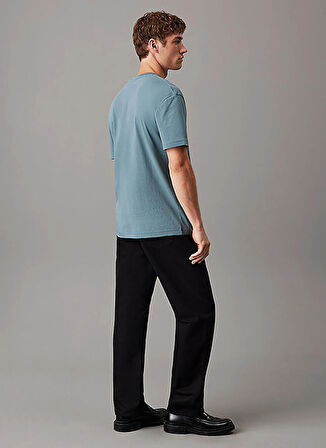 Calvin Klein Mavi Erkek T-Shirt K10K111346CFQ