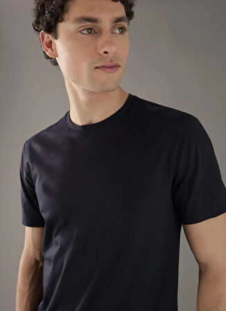 Calvin Klein Mavi Erkek T-Shirt K10K112229CHW