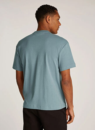 Calvin Klein Mavi Erkek T-Shirt K10K112487CFQ