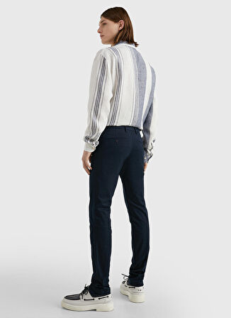 Tommy Hilfiger Normal Bel Normal Paça Slim Fit Mavi Erkek Pantolon MW0MW28883DW5