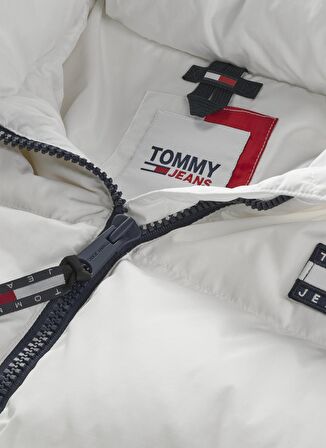 Tommy Jeans Beyaz Kadın Mont DW0DW14661YBR