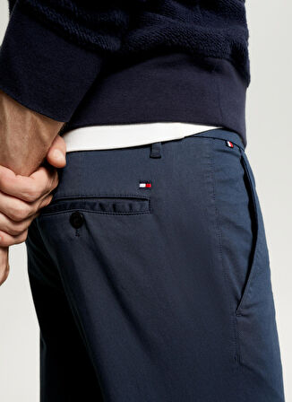 Tommy Hilfiger Normal Bel Normal Paça Slim Fit Mavi Erkek Pantolon MW0MW28642DW5