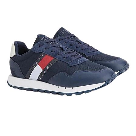 Tommy Hilfiger Mavi Erkek Sneaker EM0EM01081C87