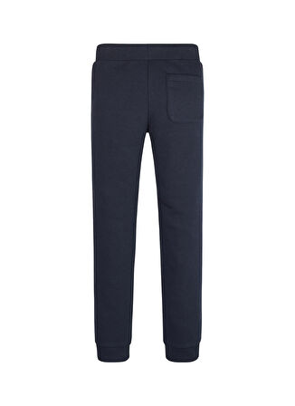Tommy Hilfiger Dar Paça Mavi Kız Çocuk Eşofman Altı TOMMY SATEEN LOGO SWEATPANTS