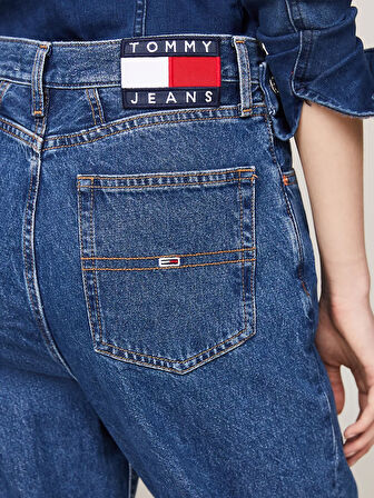 Kadın Mom Fit Jean Pantolon - Denim | 29/30