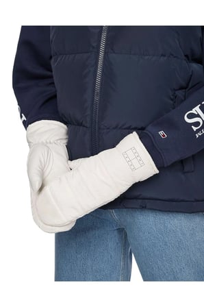 TJW HERITAGE PUFFER Kadın Beyaz Eldiven
