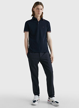Tommy Hilfiger Mavi Erkek Polo T-Shirt MW0MW30750DW5