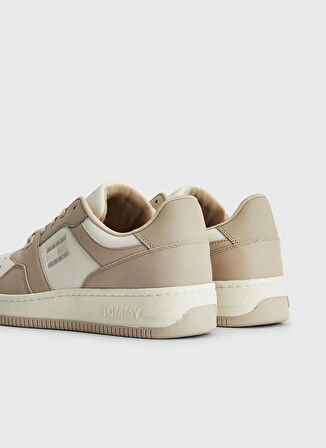 Tommy Hilfiger Bej Erkek Deri Sneaker EM0EM01165ACI